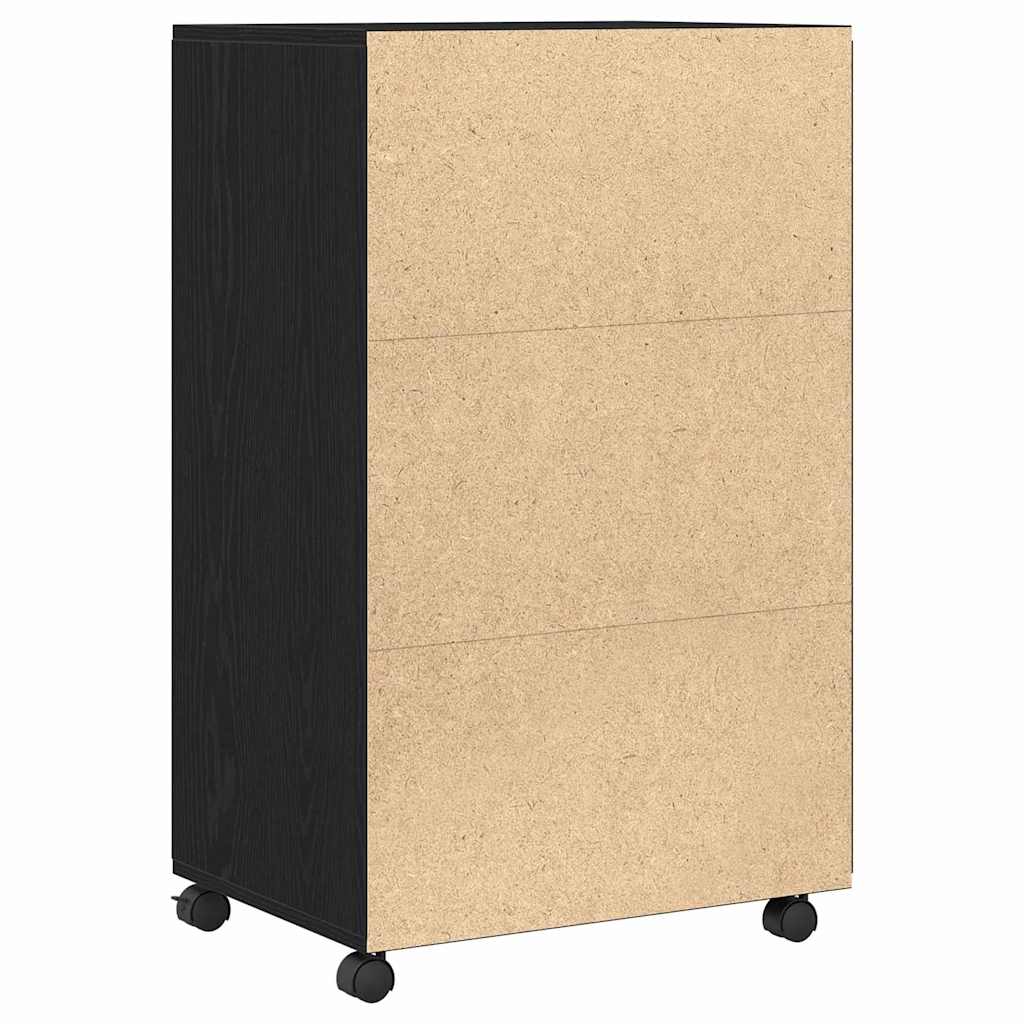 vidaXL Cabinet Black Oak 55 x 40 x 82 cm