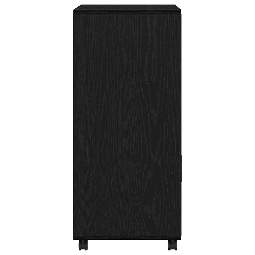 vidaXL Cabinet Black Oak 55 x 40 x 82 cm