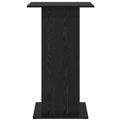 vidaXL Bar Table 60 x 60 x 100 cm Engineered Wood Black Oak