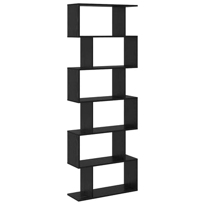 vidaXL Book Cabinet 6-Tier 70 x 24 x 193.5 cm Engineered Wood