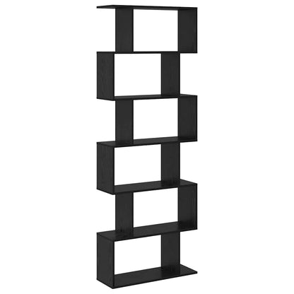 vidaXL Book Cabinet 6-Tier 70 x 24 x 193.5 cm Engineered Wood