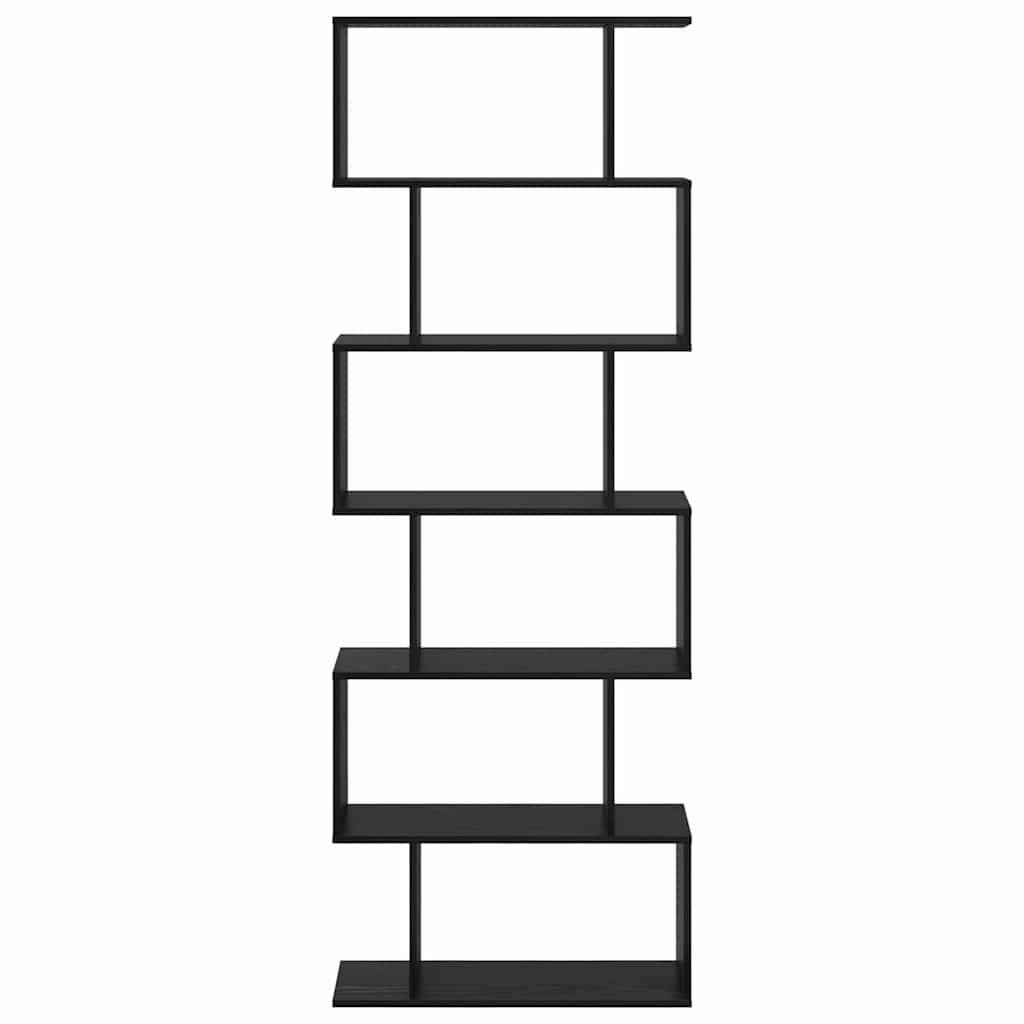 vidaXL Book Cabinet 6-Tier 70 x 24 x 193.5 cm Engineered Wood