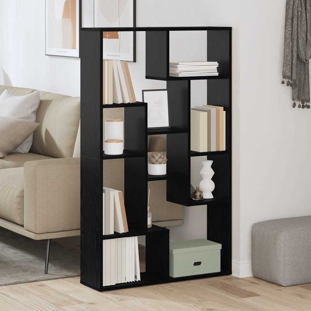 vidaXL Book Cabinet 8-Tier 72 x 20 x 120.5 cm Engineered Wood