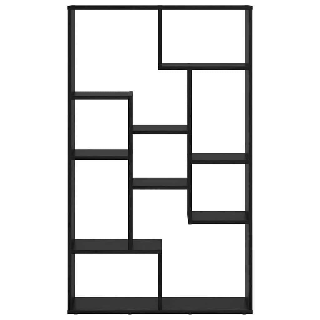 vidaXL Book Cabinet 8-Tier 72 x 20 x 120.5 cm Engineered Wood