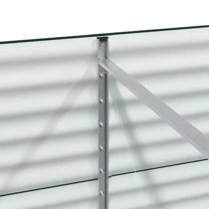 vidaXL Raised Bed Green 320 x 80 x 81 cm Steel