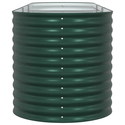 vidaXL Raised Bed Green 320 x 80 x 81 cm Steel