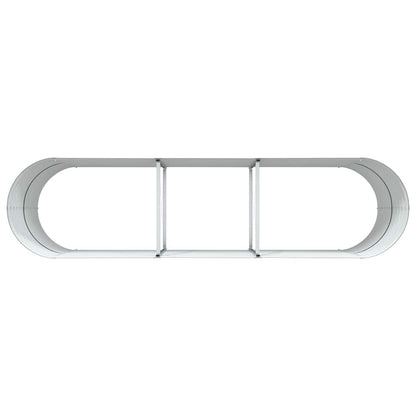 vidaXL Raised Bed Green 320 x 80 x 81 cm Steel