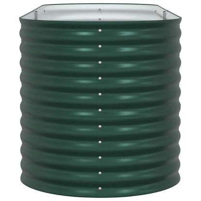 vidaXL Raised Bed Green 240 x 80 x 81 cm Steel