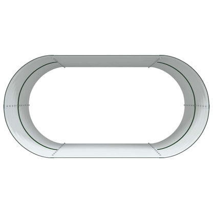 vidaXL Raised Bed Green 160 x 80 x 81 cm Steel