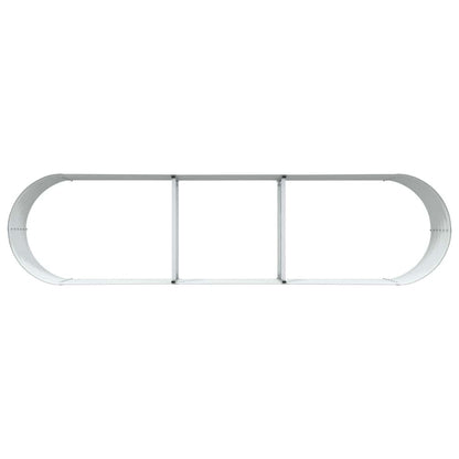 vidaXL Raised Bed Green 320 x 80 x 44 cm Steel