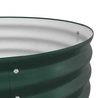 vidaXL Raised Bed Green 240 x 80 x 44 cm Steel