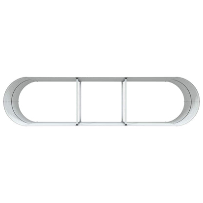 vidaXL Raised Bed Brown 320 x 80 x 81 cm Steel