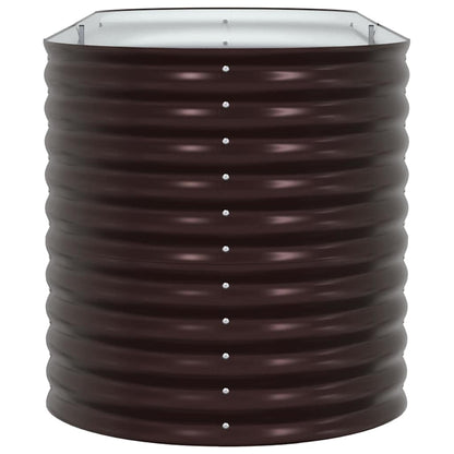 vidaXL Raised Bed Brown 240 x 80 x 81 cm Steel