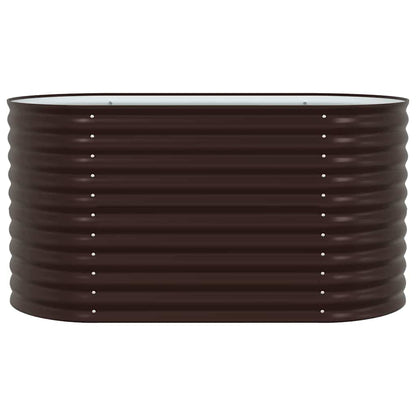 vidaXL Raised Bed Brown 160 x 80 x 81 cm Steel