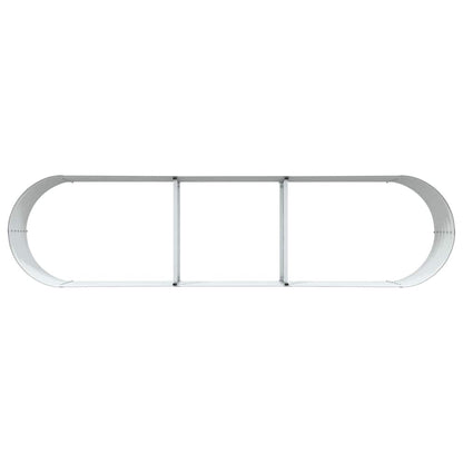 vidaXL Raised Bed Brown 320 x 80 x 44 cm Steel