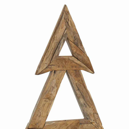 vidaXL Christmas Tree with Stand Brown 181 cm Solid teak wood
