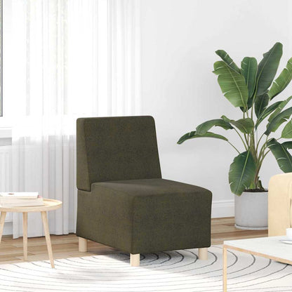 vidaXL Modular Sofa Unit Armless 3 pcs Green 55 x 74 x 82 cm