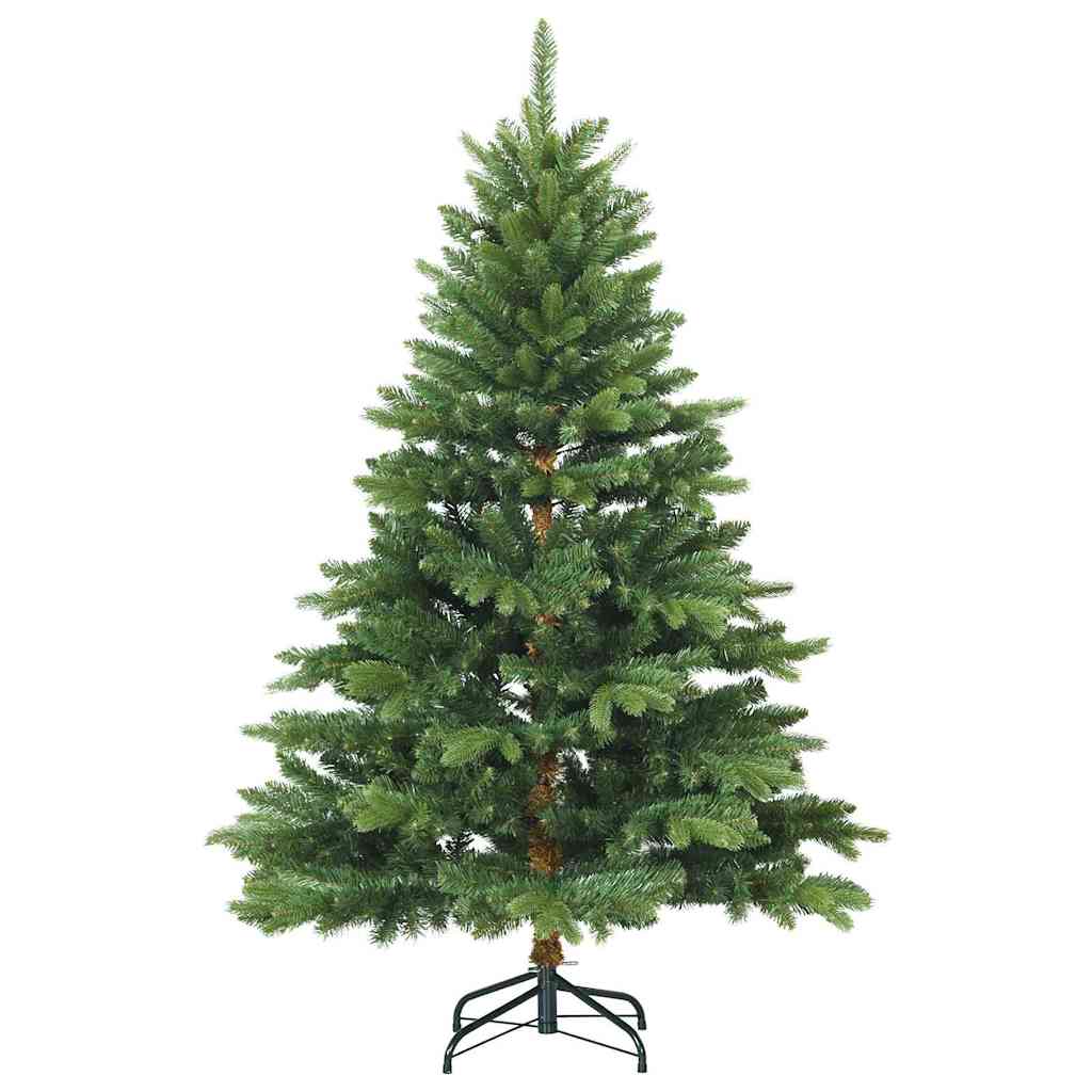 vidaXL Artificial Hinged Christmas Tree Green 150 cm PVC, PE and steel