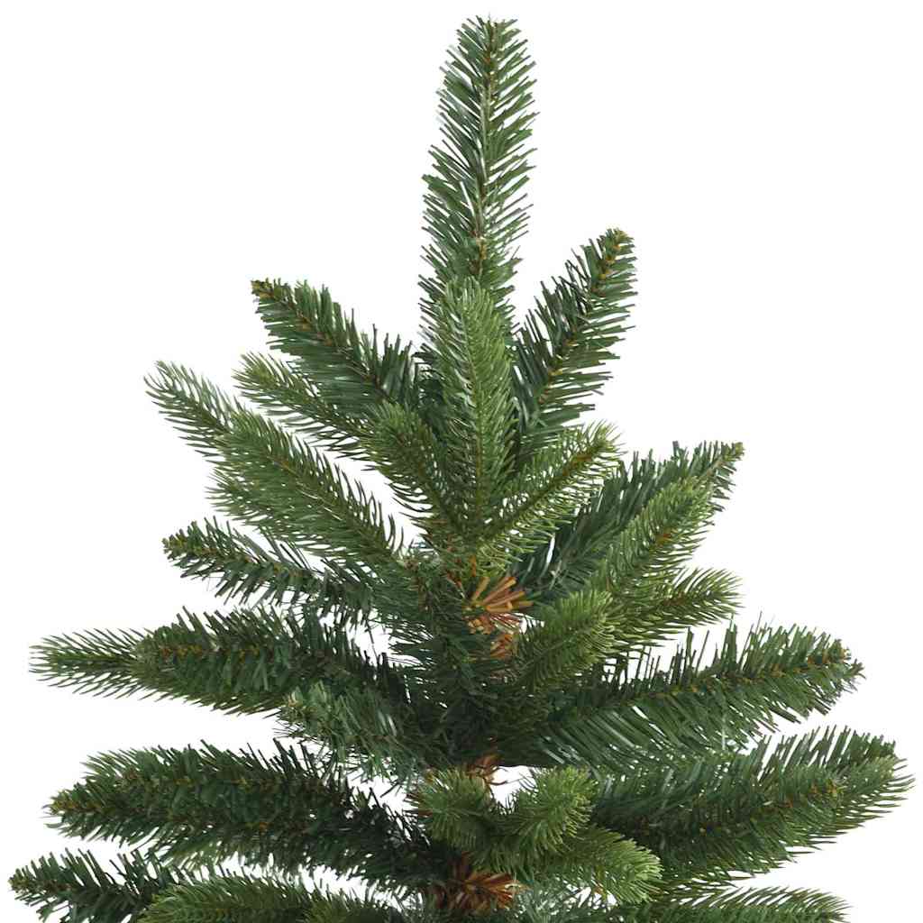 vidaXL Artificial Hinged Christmas Tree Green 240 cm PVC, PE and steel