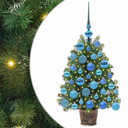 vidaXL Artificial Christmas Tree Green 75 cm PE and PVC