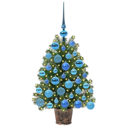 vidaXL Artificial Christmas Tree Green 75 cm PE and PVC