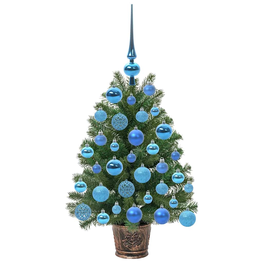 vidaXL Artificial Christmas Tree Green 75 cm PE and PVC