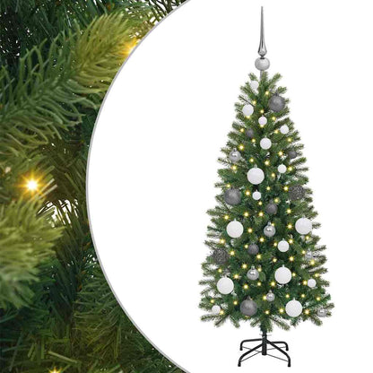 vidaXL Artificial Christmas Tree Green 120 cm PE and PVC