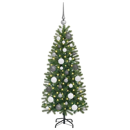 vidaXL Artificial Christmas Tree Green 120 cm PE and PVC