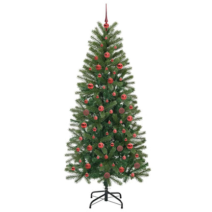 vidaXL Artificial Christmas Tree Green 180 cm PE and PVC