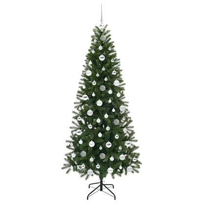 vidaXL Artificial Christmas Tree Green 180 cm PE and PVC