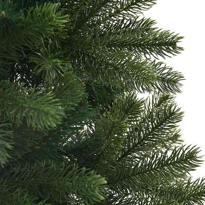vidaXL Artificial Christmas Tree with 300 LEDs Green 180 cm PE and PVC