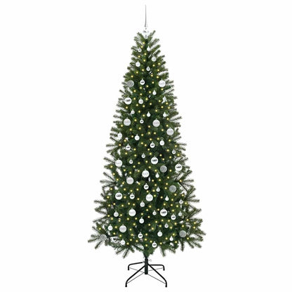 vidaXL Artificial Christmas Tree Green 210 cm PE and PVC