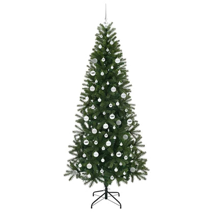 vidaXL Artificial Christmas Tree Green 210 cm PE and PVC