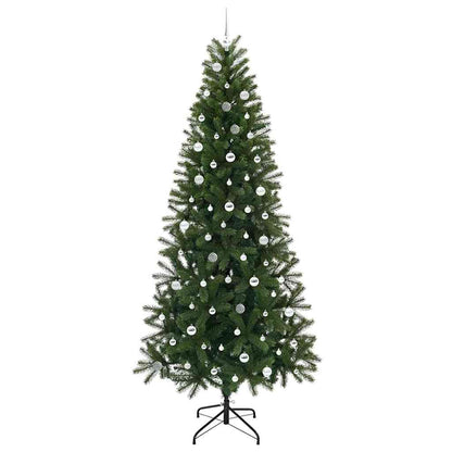 vidaXL Artificial Christmas Tree Green 240 cm PE and PVC