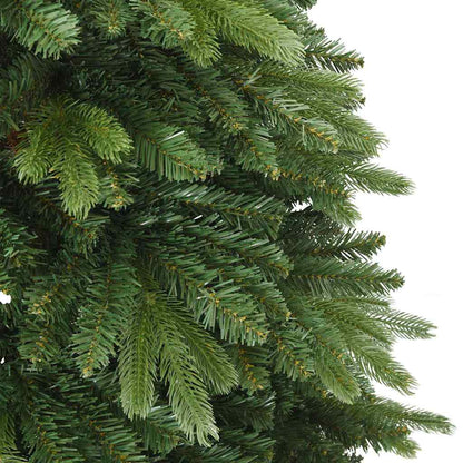 vidaXL Artificial Christmas Tree with 150 LEDs Green 150 cm PE and PVC