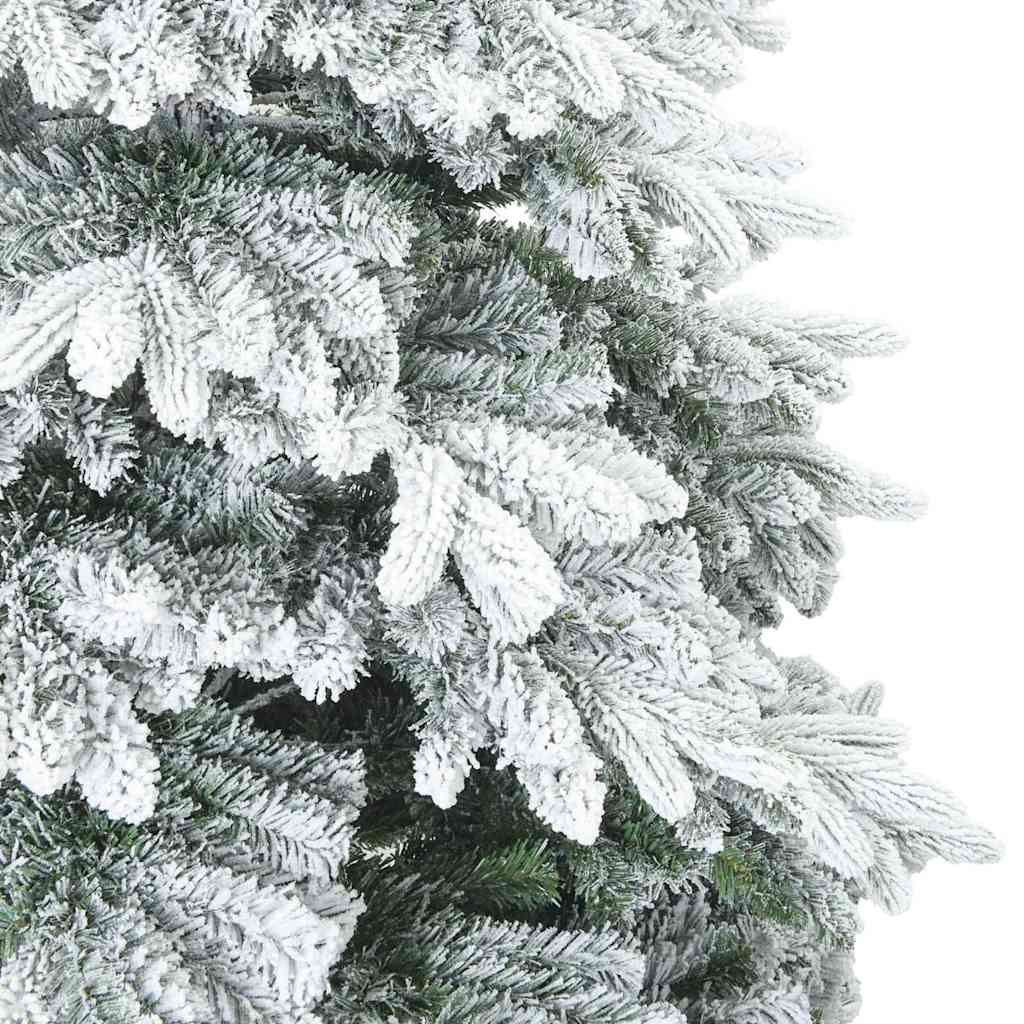 vidaXL Artificial Christmas Tree with 150 LEDs White 120 cm PE and PVC