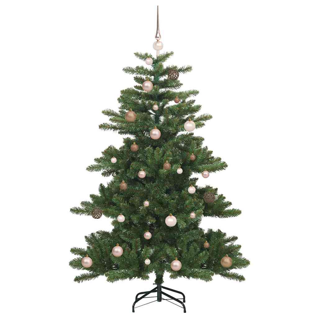 vidaXL Artificial Hinged Christmas Tree Green 150 cm PVC and Steel