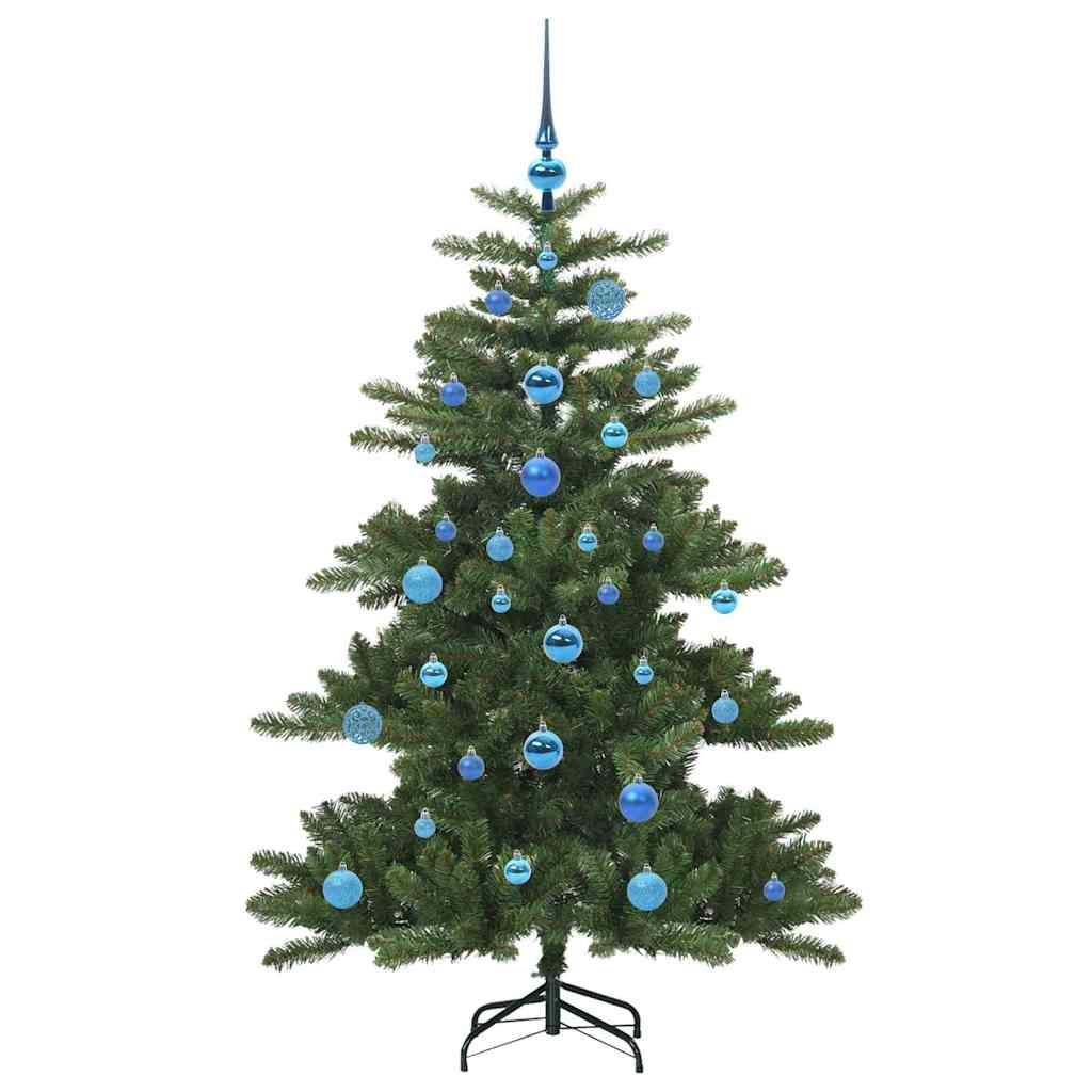 vidaXL Artificial Hinged Christmas Tree Green 150 cm PVC and Steel