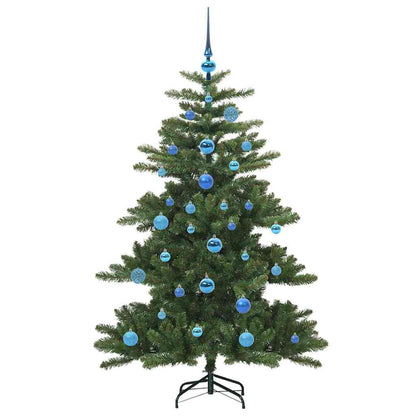vidaXL Artificial Hinged Christmas Tree Green 150 cm PVC and Steel