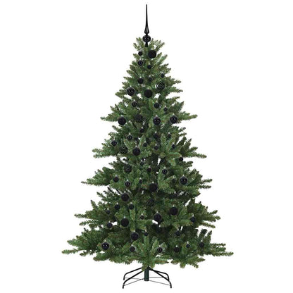 vidaXL Artificial Hinged Christmas Tree Green 180 cm PVC and Steel