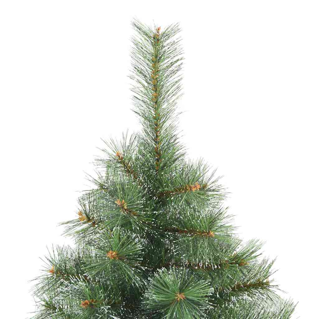 vidaXL Artificial Christmas Tree with 300 LEDs Green 180 cm PE and PVC