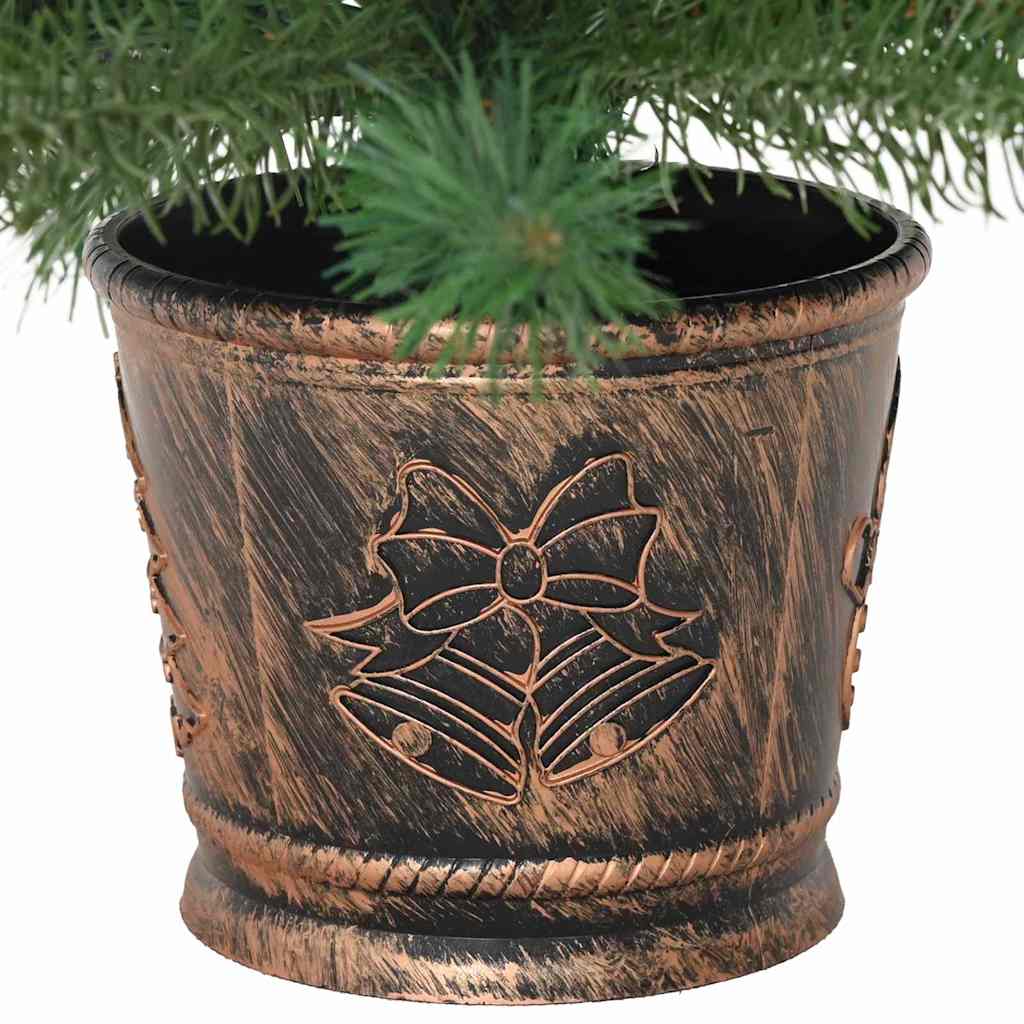 vidaXL Artificial Christmas Tree Green 75 cm PVC, PE and steel