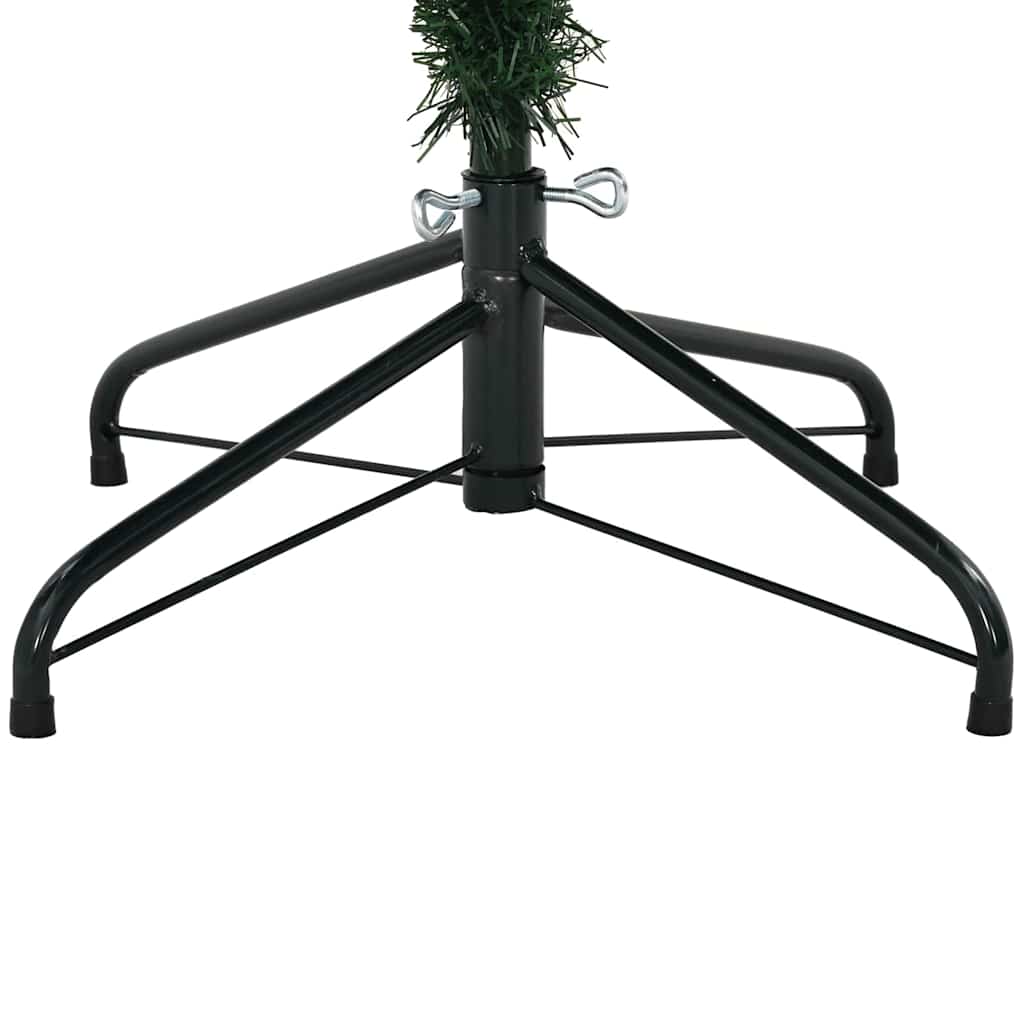 vidaXL Artificial Christmas Tree Green 210 cm PVC, PE and steel