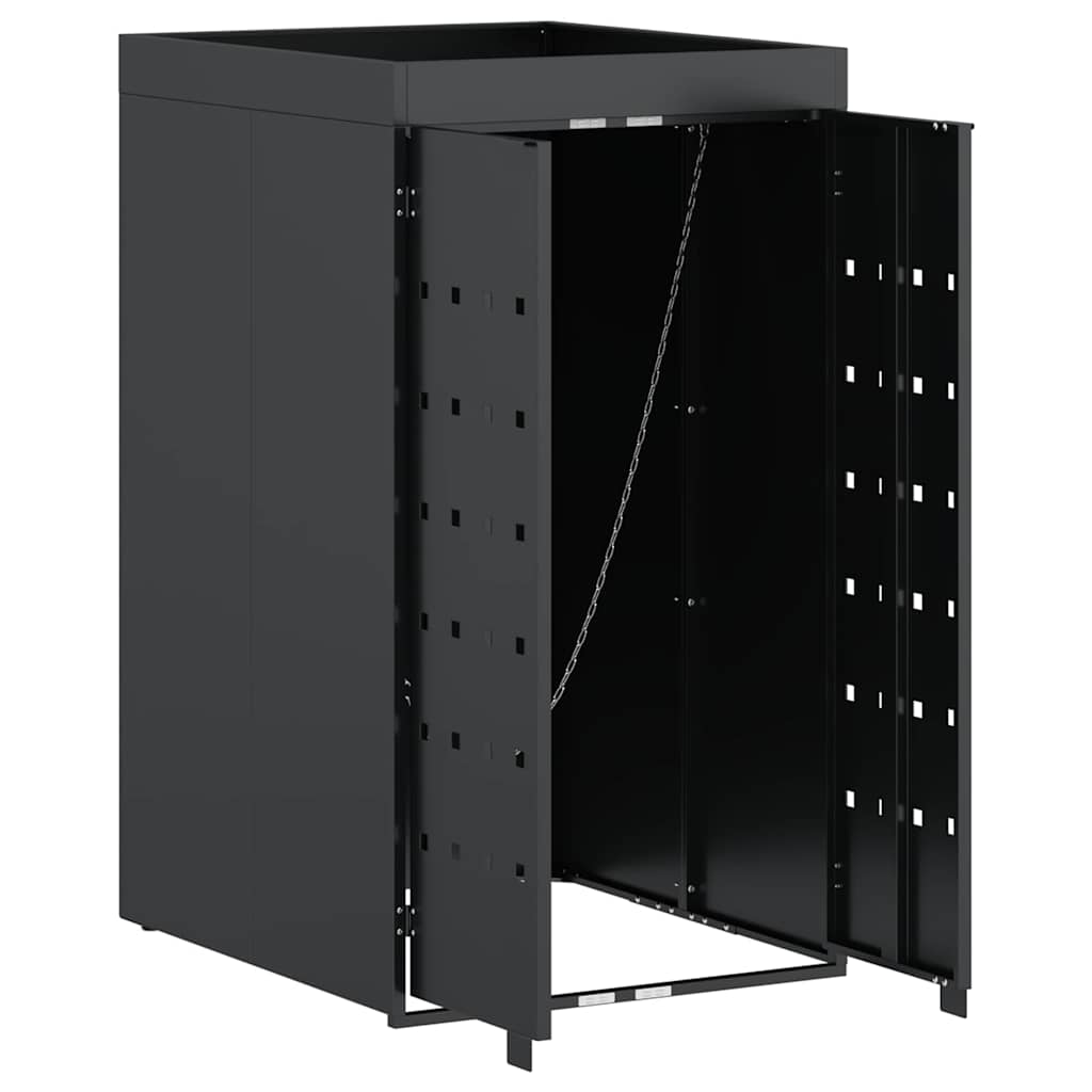 vidaXL Wheelie Bin Storage with Planter Roof for Single 240L Bin