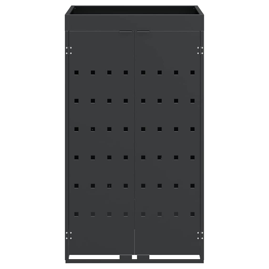 vidaXL Wheelie Bin Storage with Planter Roof for Single 240L Bin