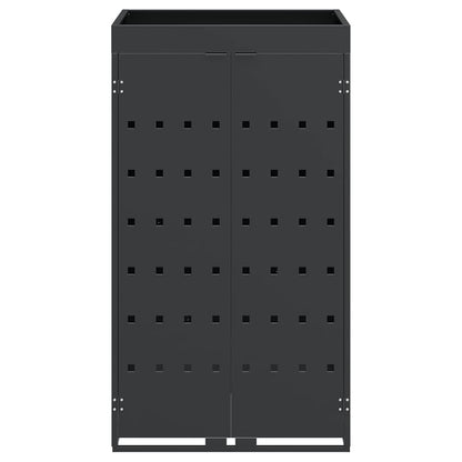 vidaXL Wheelie Bin Storage with Planter Roof for Single 240L Bin