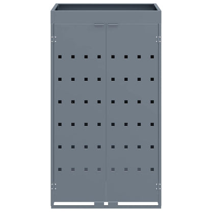 vidaXL Wheelie Bin Storage with Planter Roof for Single 240L Bin