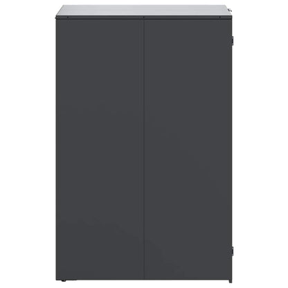 vidaXL Wheelie Bin Storage with Gas Lift-up Lid for 240L Bin Steel