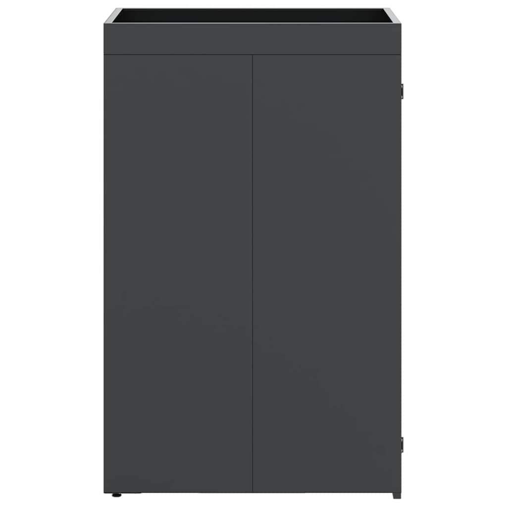 vidaXL Wheelie Bin Storage with Planter Roof for 240L Bin Anthracite