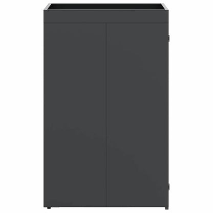 vidaXL Wheelie Bin Storage with Planter Roof for 240L Bin Anthracite
